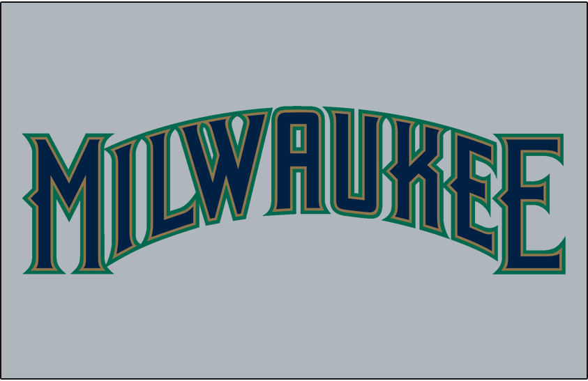Milwaukee Brewers 1994-1996 Jersey Logo iron on transfers for fabric version 2